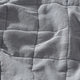 Stonewashed Lyocell Quilt Coal
