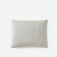 Stonewashed Lyocell Sham Set Bone