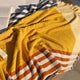 Striped Beach Towel Sunshine