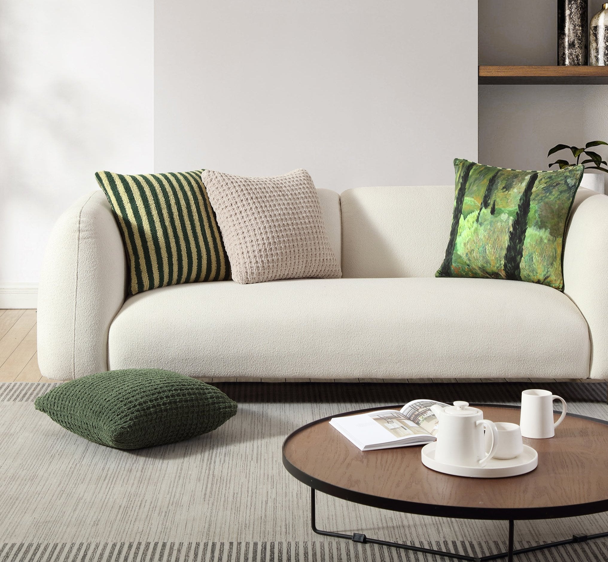 Snug Waffle Throw Pillow – Sunday Citizen