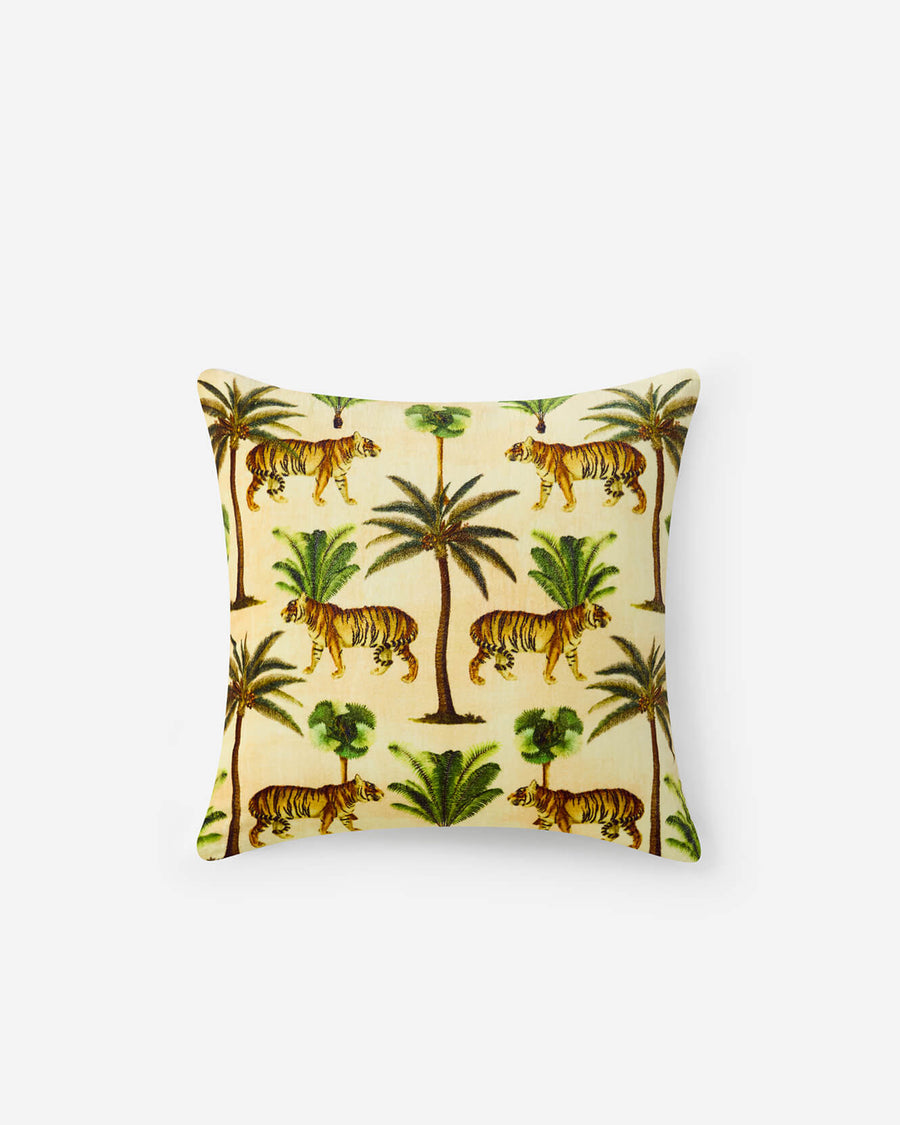 Image of Velvet Tiger Throw Pillow