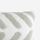 Tulum Lumbar Pillow Cloud Gray - Off White