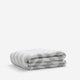 Tulum Throw Cloud Gray - Off White
