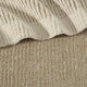 Two-Tone Ribbed Bed Blanket Biscotti - Sahara Tan
