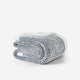 Two-Tone Ribbed Bed Blanket Off White - Midnight