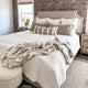 Casablanca Throw Taupe - Off White