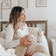 Butter Modal Long Sleeve Clear White