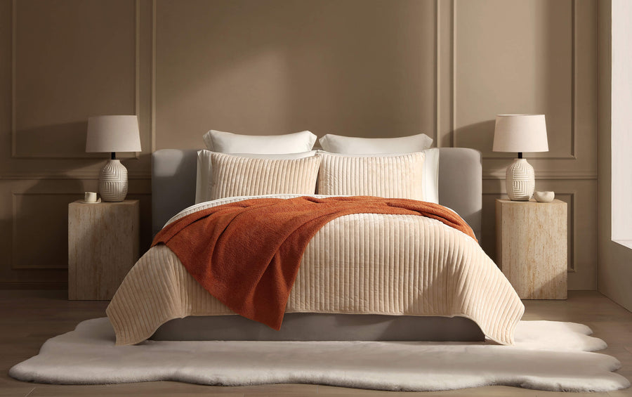 Sunday Citizen Velvet Quilt Bundle Blush