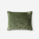 Sunday-Citizen_Velvet-Sham-Set Olive Leaf