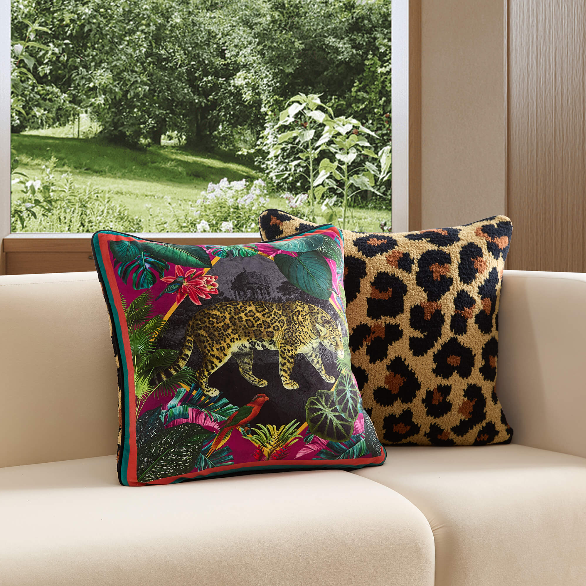 Vintage Leopard Throw Pillow | Last Chance – Sunday Citizen