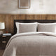 Snug Waffle Comforter Bundle Taupe