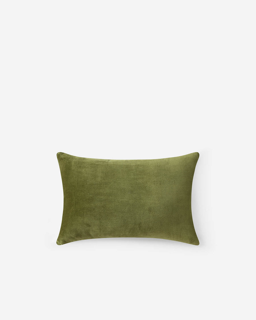 Sunday-Citizen_Watercolor-Zebra-Small-Lumbar-Pillow_ Cardamon Seed