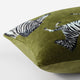 Sunday-Citizen_Watercolor-Zebra-Small-Lumbar-Pillow_ Cardamon Seed