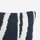 Woodland Lumbar Pillow Midnight - Off White