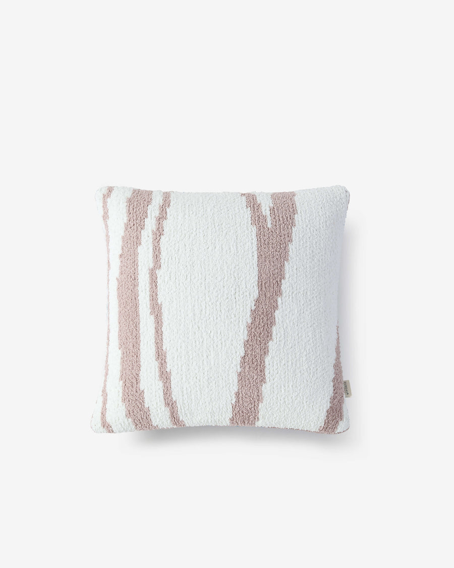 Woodland Throw Pillow Dusty Pink - Off White