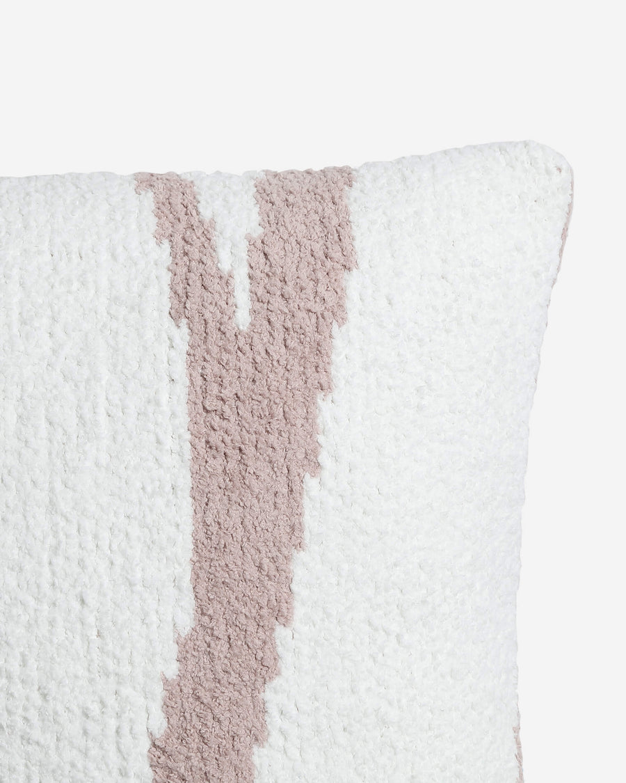 Woodland Throw Pillow Dusty Pink - Off White