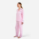 Woven Cotton Long Pajama Set