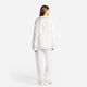 Woven Cotton Long PJ Set White
