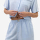 Woven Cotton Short PJ Set Light Blue