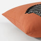 Zebra Embroidered Throw Pillow Koi