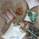 Zebra Throw Pillow Vanilla