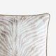 Zebra Throw Pillow Vanilla