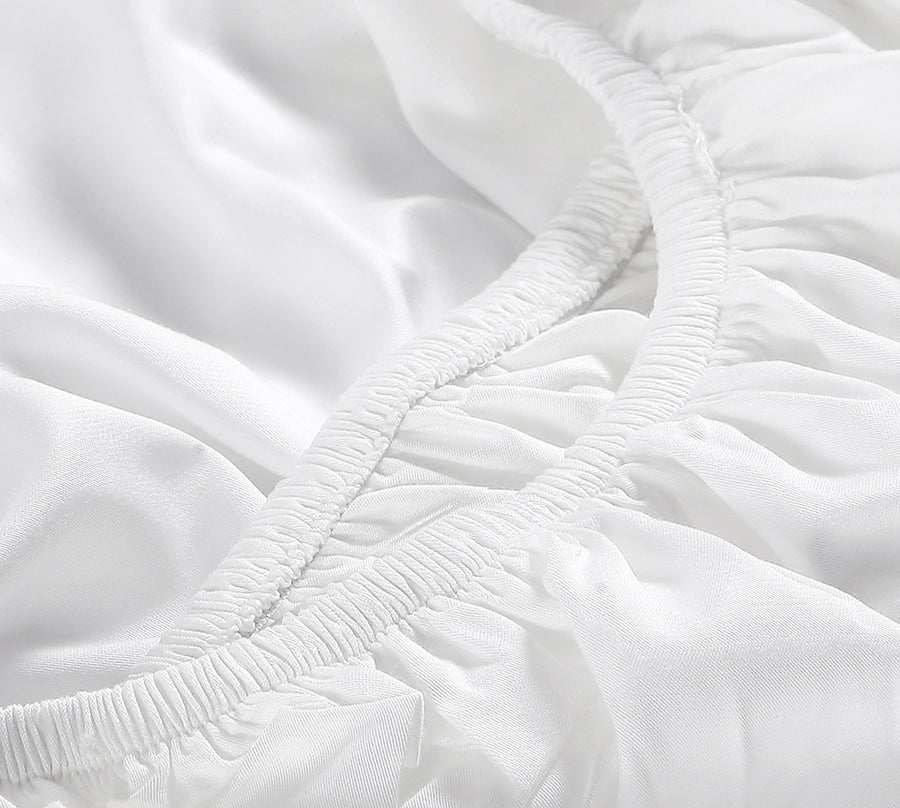 Premium Bamboo Make Your Bed Bundle - White