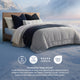 Sunday Citizen Cloud Cool Cooling Comforter  Taupe Off White Cloud Gray Midnight