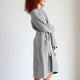 Snug Waffle Robe Cloud Gray