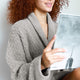 Snug Waffle Robe Cloud Gray