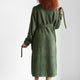 Snug Waffle Robe Moss