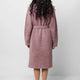 Snug Waffle Robe Rose