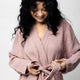 Muslin Cotton Kimono Rusty Rose