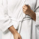Muslin Cotton Kimono Clear White