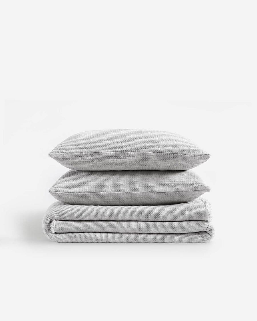 Muslin Cotton Quilt Bundle Fog