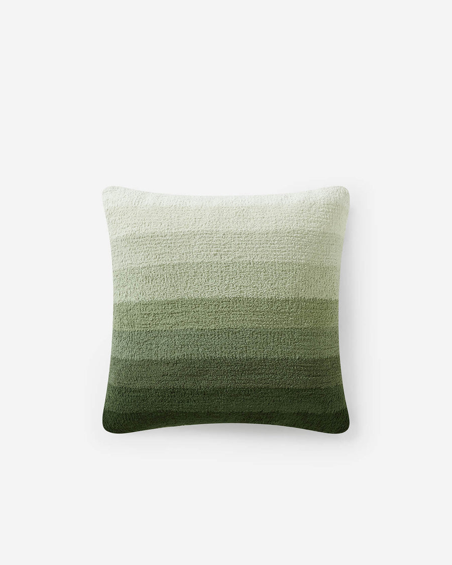 Ombre Throw Pillow Moss