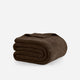 Sunday Citizen Snug Bed Blanket in Chocolate Martini
