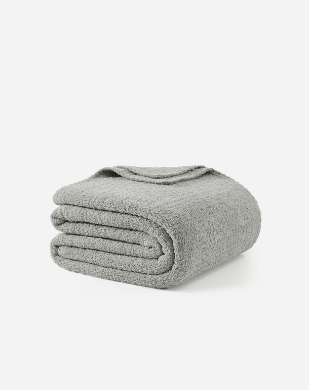 Sunday Citizen Snug Bed Blanket Cloud Gray