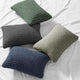 Snug Waffle Mini Pillow Boulder