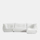 Dakota Modular Extended Sectional Sofa White