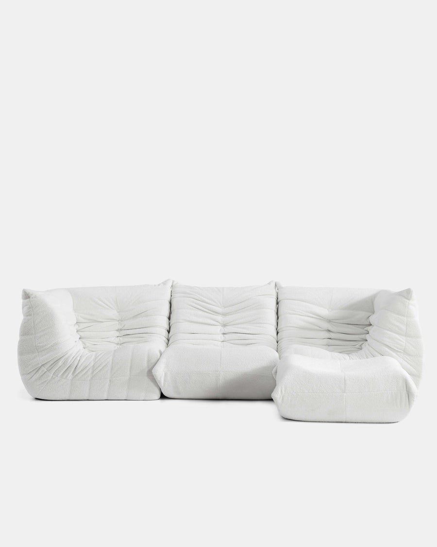 Dakota Modular Sectional Sofa White
