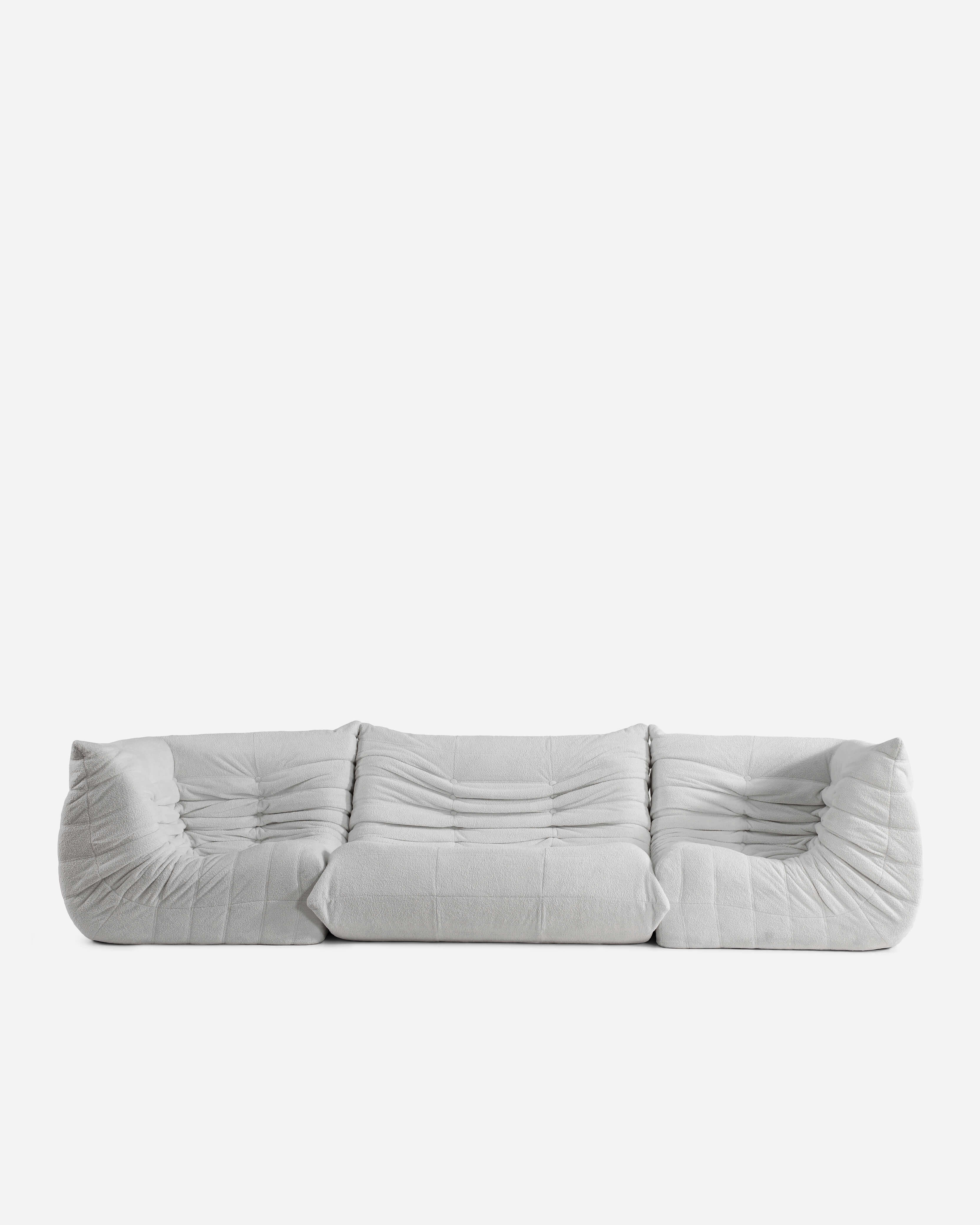 Sunday Citizen Dakota Four Seater Modular Sofa Light Grey
