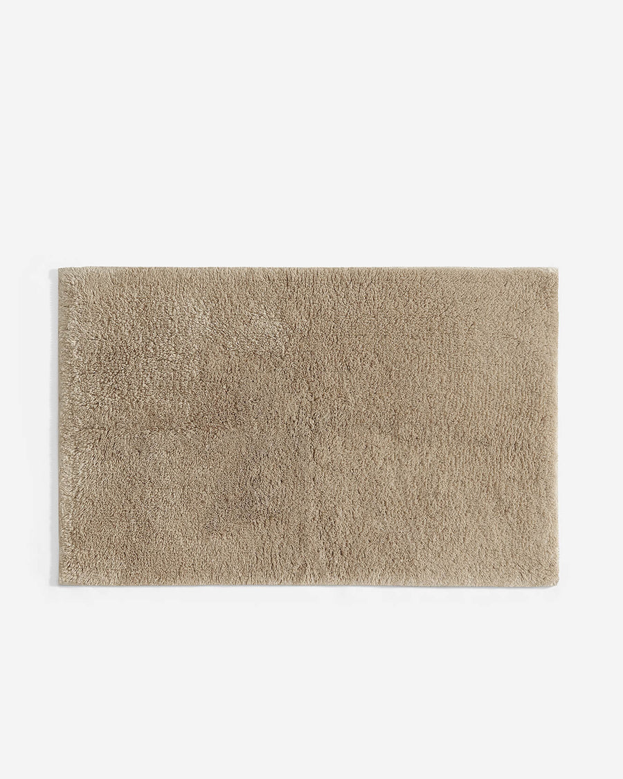 Plush Bath Rug Bare