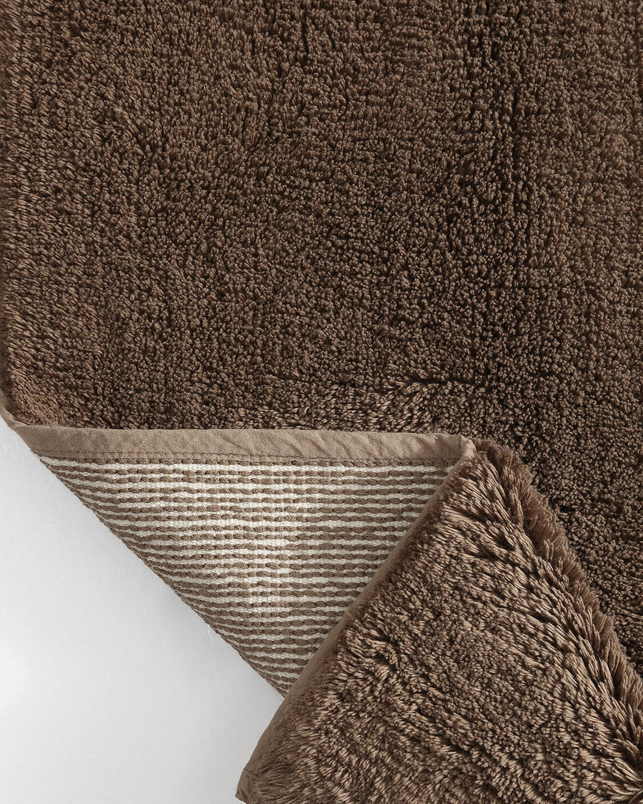 Plush Bath Rug Mocha