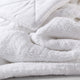 Cooling Snug Comforter Clear White