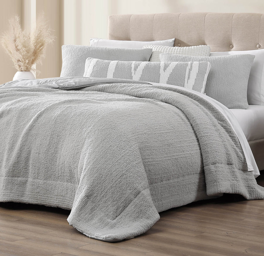 Cooling Snug Comforter Cloud Gray