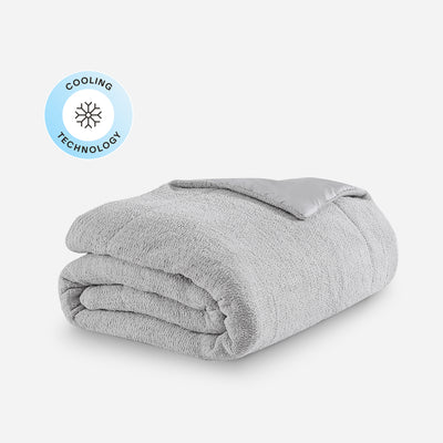 Cooling Snug Comforter Cloud Gray