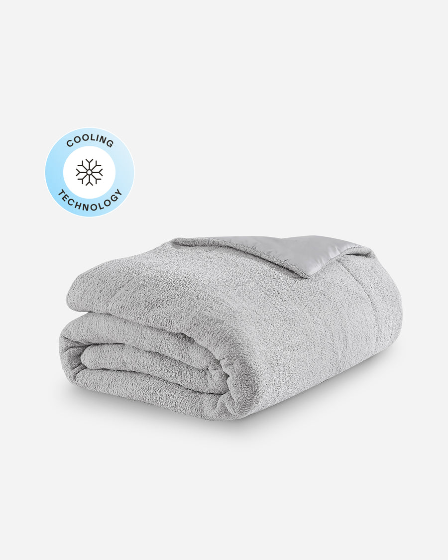 Cooling Snug Comforter Cloud Gray
