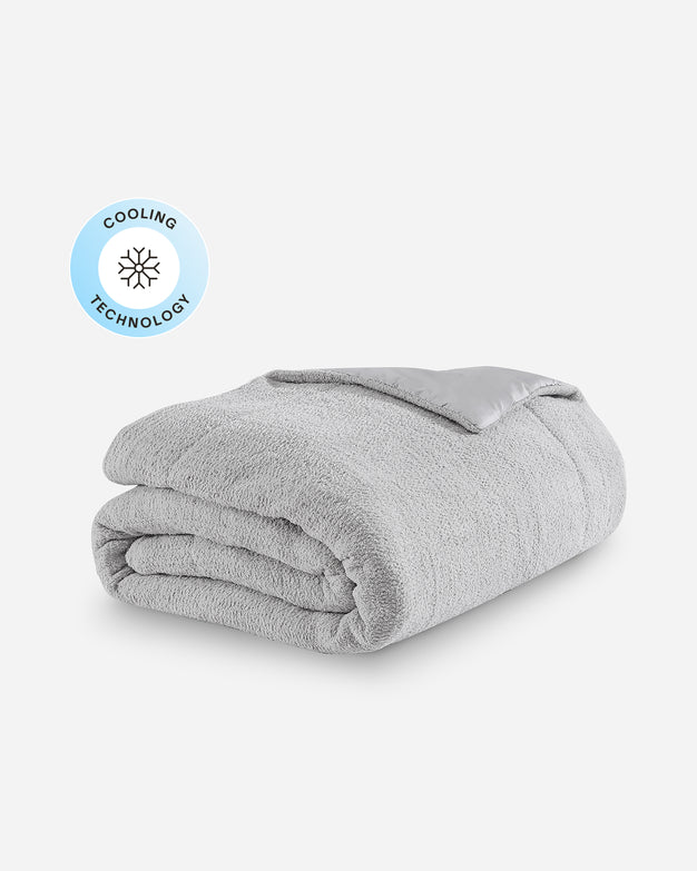 Cooling Snug Comforter Cloud Gray