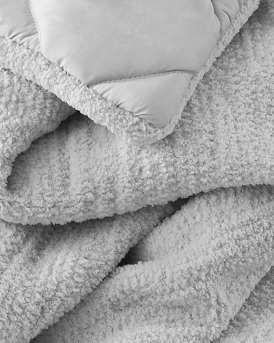 Cooling Snug Comforter Cloud Gray